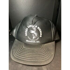 Vintage Cave Run Lake Morehead KY Hook Line Sinker Fishing Trucker Hat